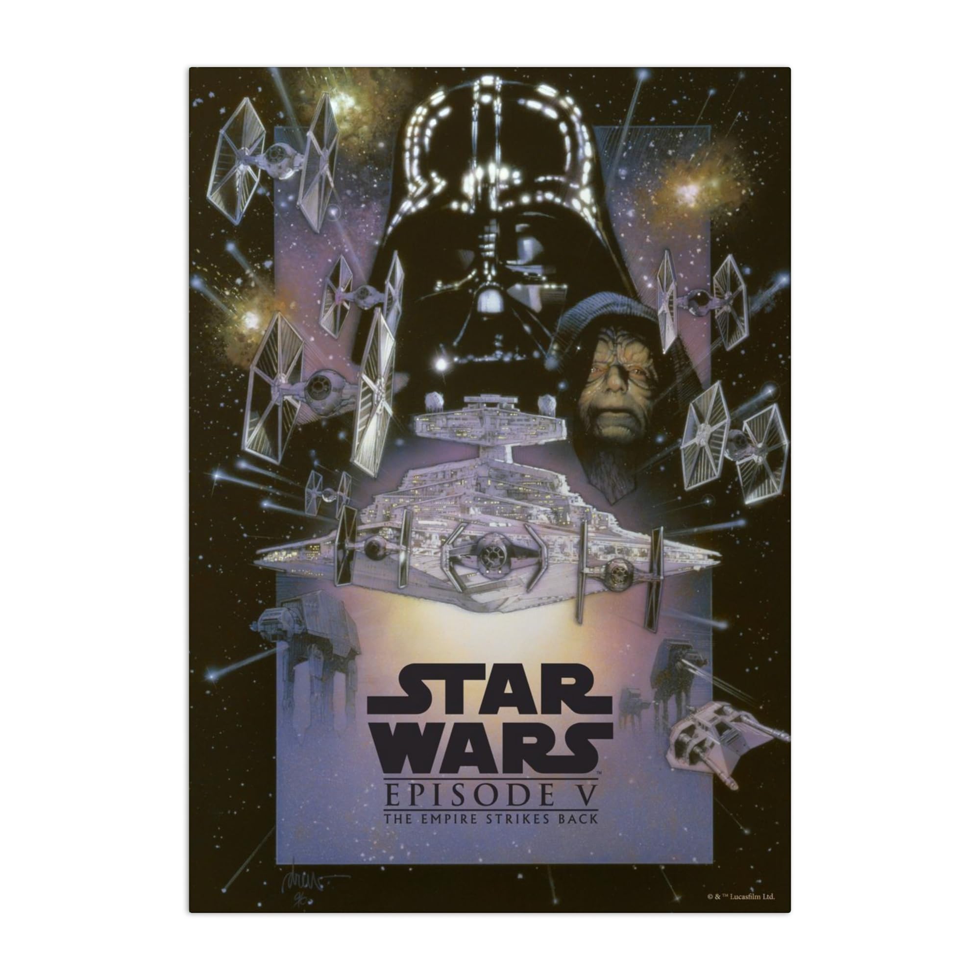 Amazon.com: Displate Metal Poster Star Wars - Episode V: The